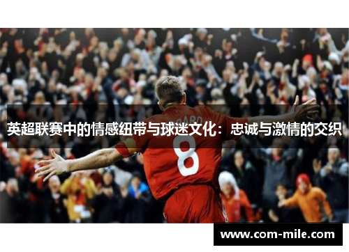 英超联赛中的情感纽带与球迷文化:忠诚与激情的交织 英超联赛中的情感纽带与球迷文化:忠诚与激情的交织
