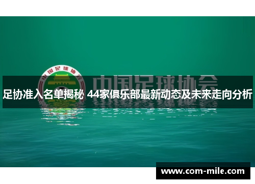 足协准入名单揭秘 44家俱乐部最新动态及未来走向分析